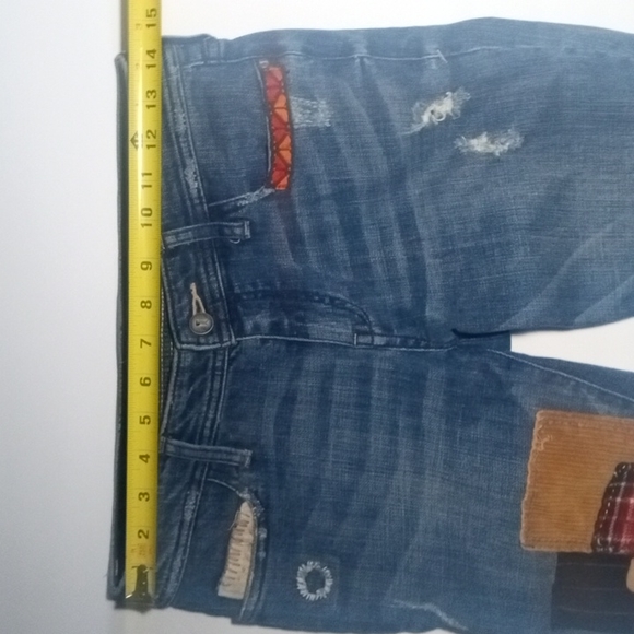 Anthropologie Pilcro Patchwork Jeans - Picture 8 of 14